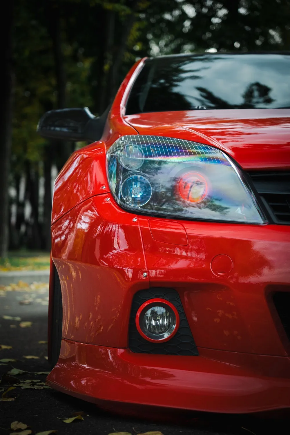 The first wide body Opel Astra!