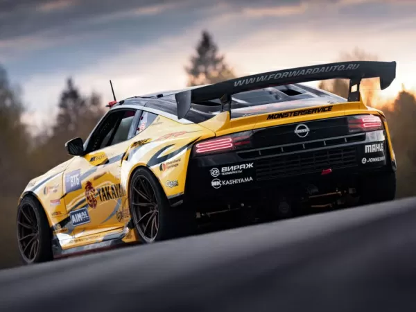 Rear window louvers Nissan RZ34