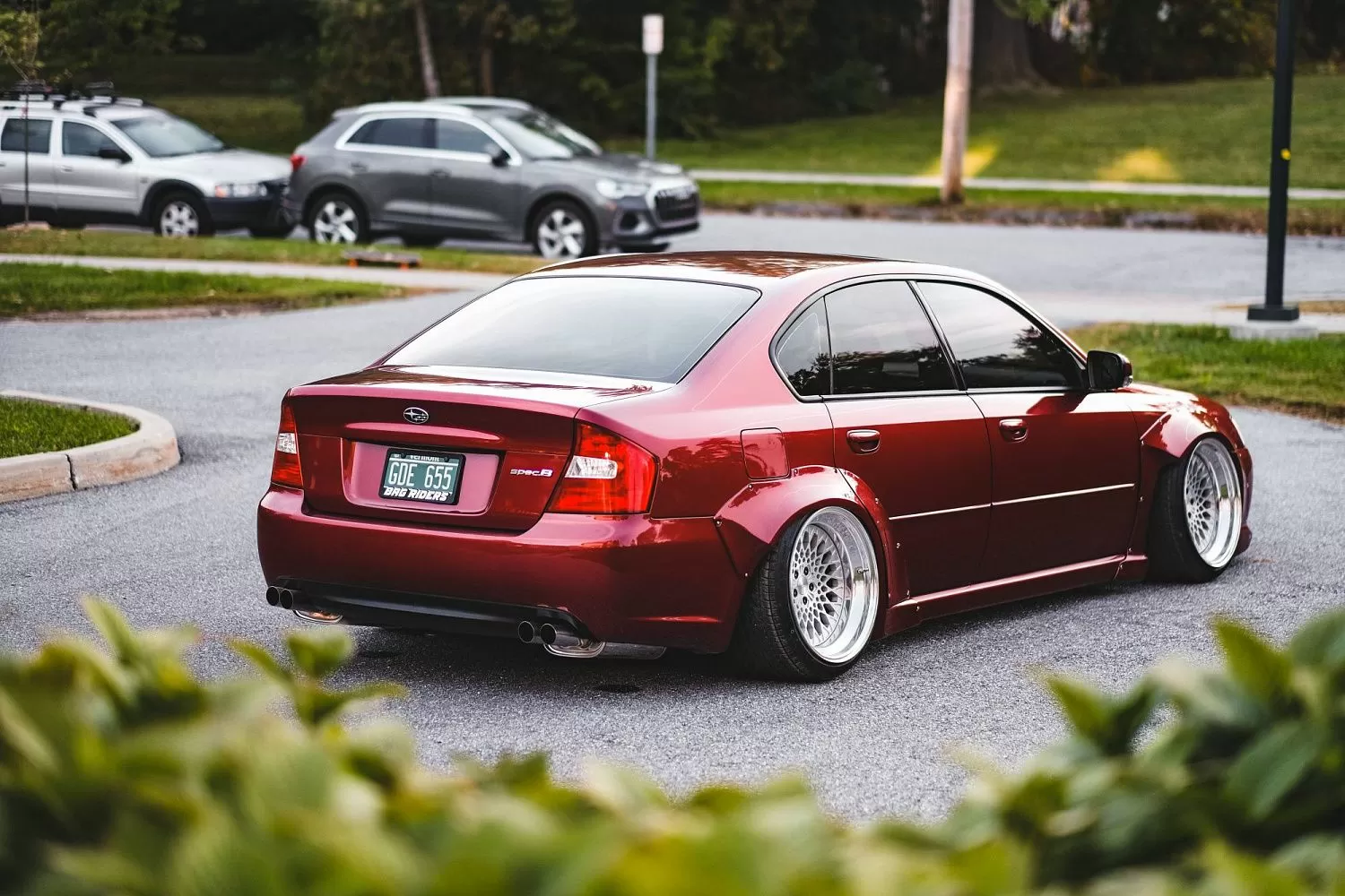 The cleanest Subaru Legacy BL of Bag Riders company from Williston USA.