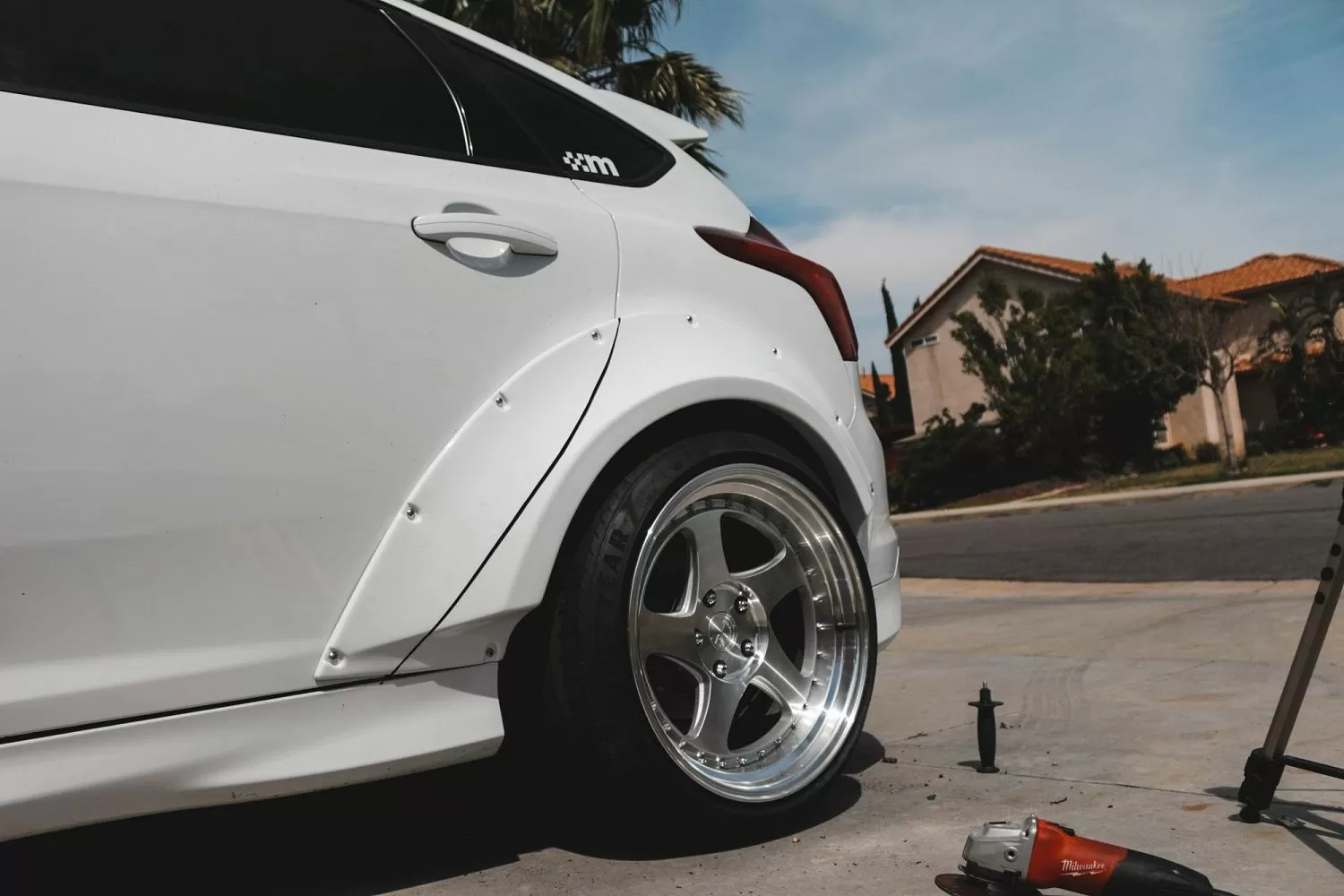 Installation process of our Universal flares 