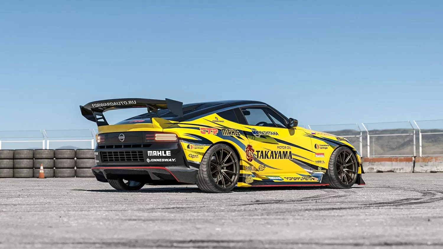 New renders RZ34 with livery