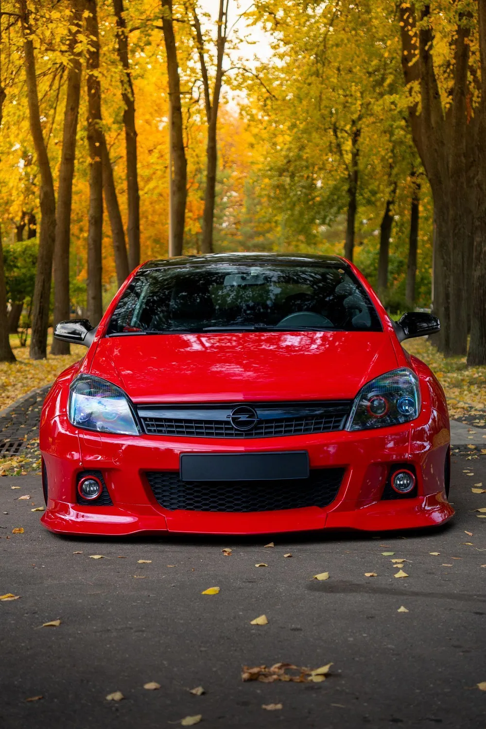 The first wide body Opel Astra!