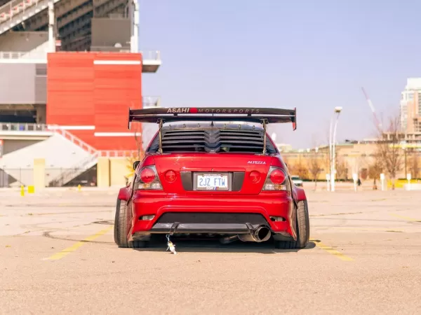 Rear window louvers Lexus IS 99-05