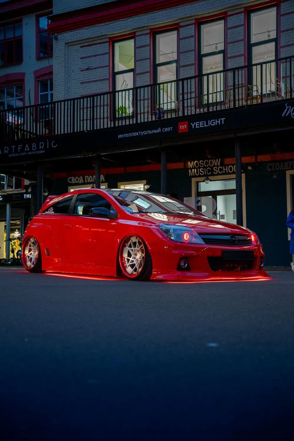 The first wide body Opel Astra!