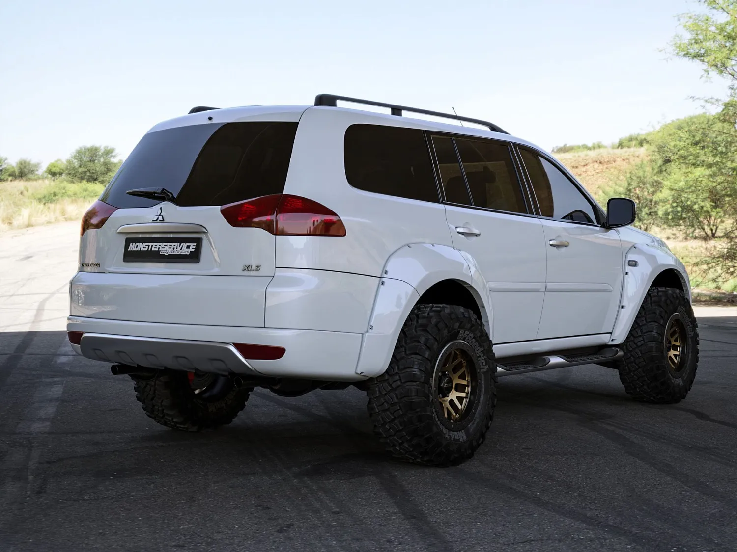 New! Fenders for MMC Pajero Sport 2