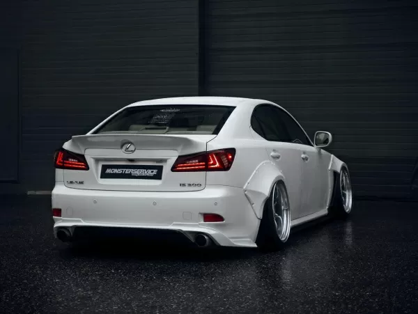 Rear lip bumper Lexus IS 05-12