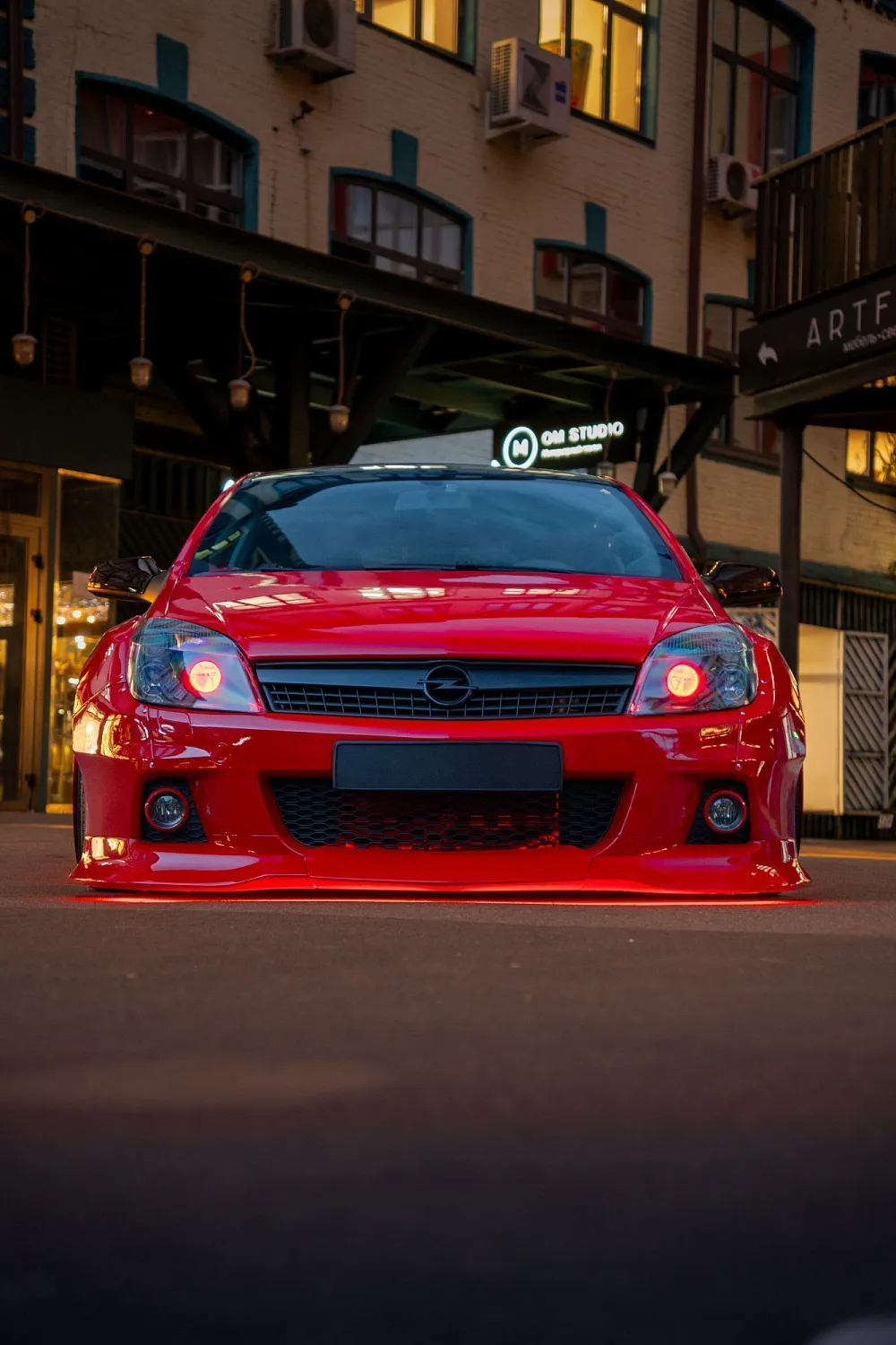 The first wide body Opel Astra!