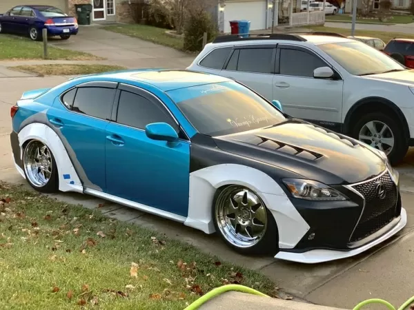 Side skirts Lexus IS 05-12