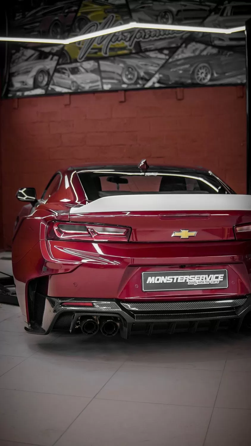 Spoiler V2 for Camaro 6th!