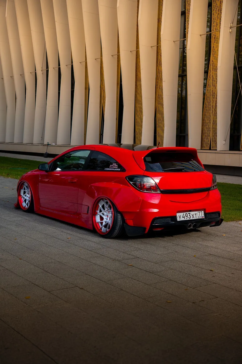 The first wide body Opel Astra!