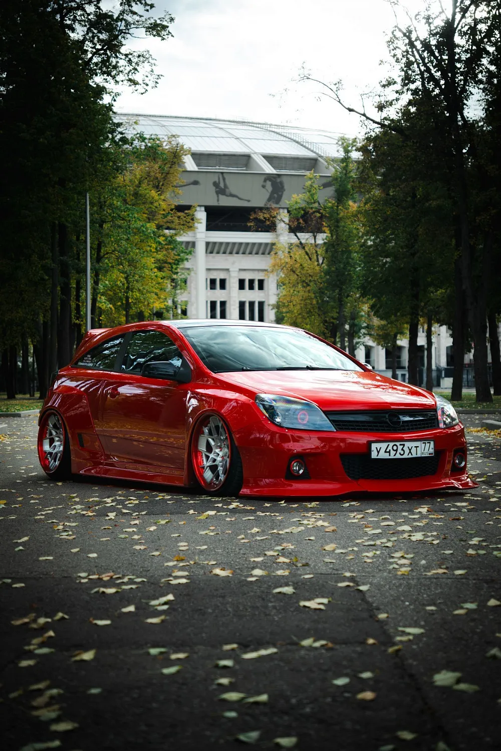 The first wide body Opel Astra!