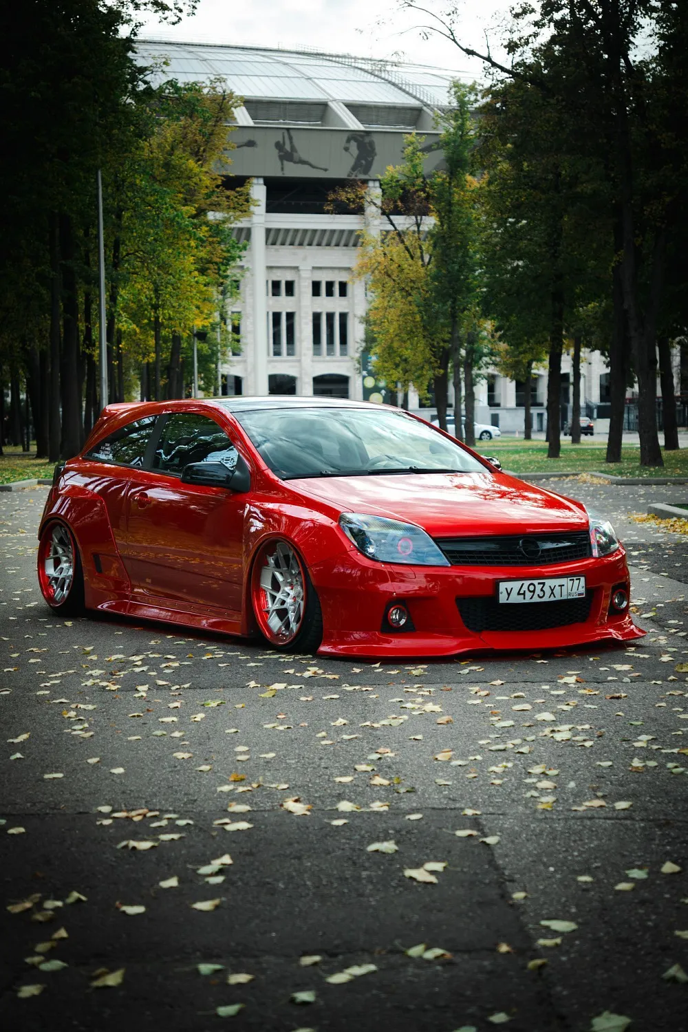 The first wide body Opel Astra!