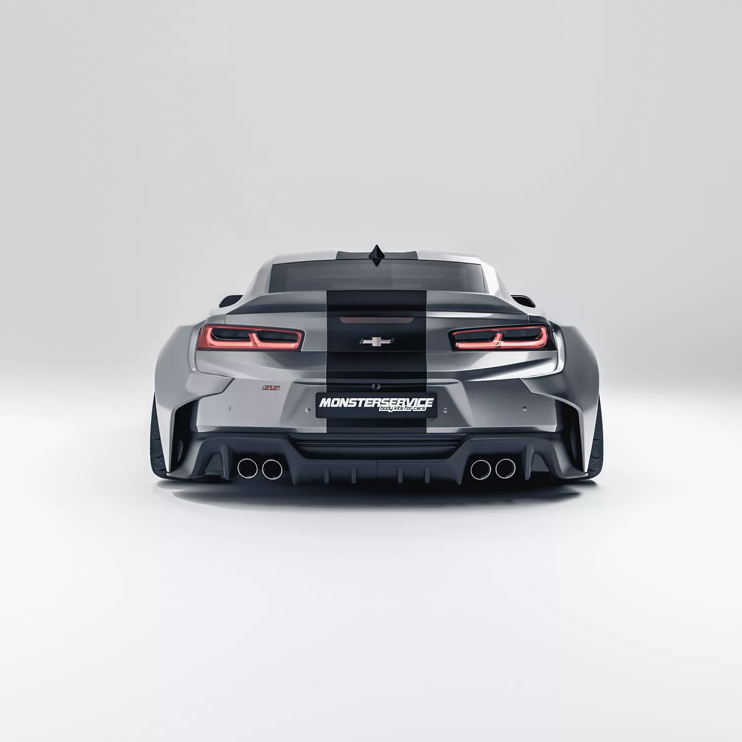 3D renders Camaro ZL-1
