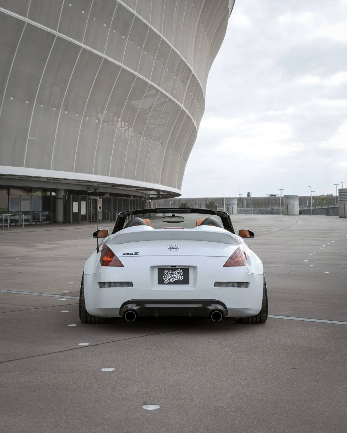 Product of March! Spoiler for 350Z convertible.