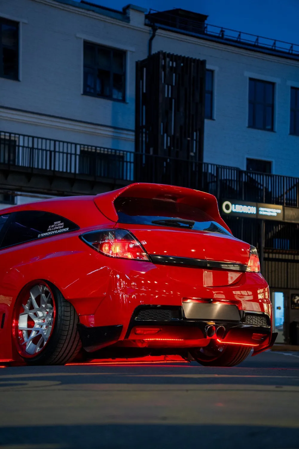 The first wide body Opel Astra!