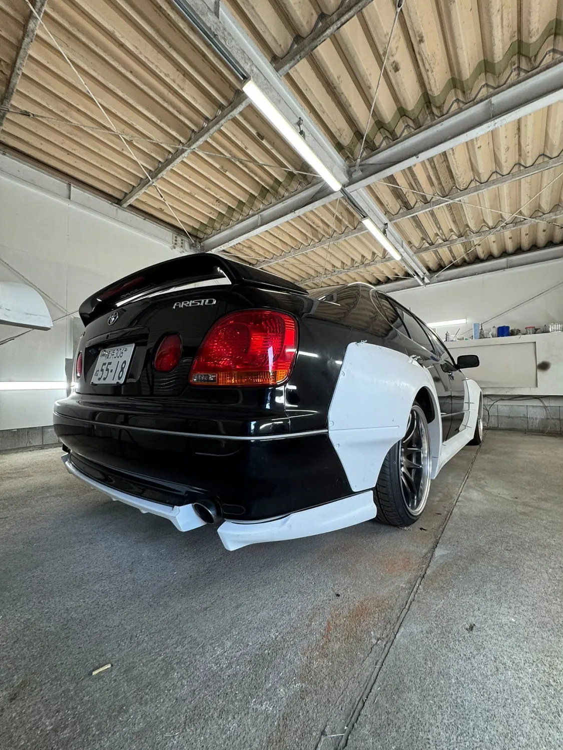 First Aristo built with our wide body in Japan! 