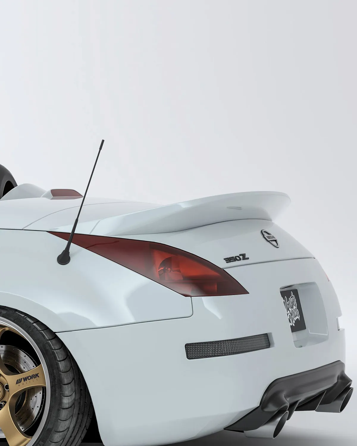 Product of March! Spoiler for 350Z convertible.