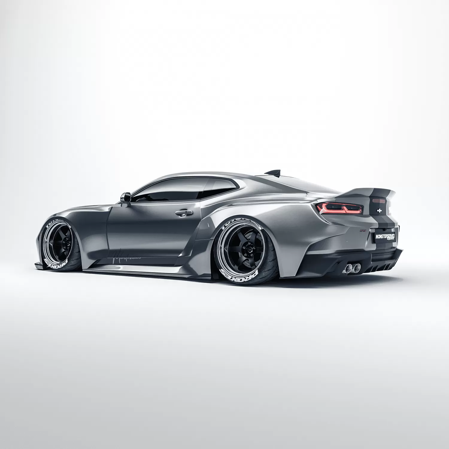 3D renders Camaro ZL-1