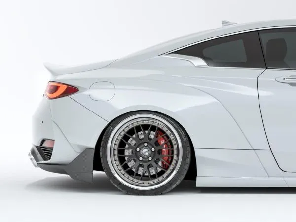 Rear quarter panels +40 mm Infiniti Q60