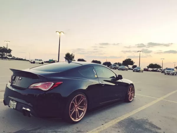 Lip spoiler Genesis Coupe