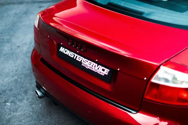 Rear bumper diffuser for Audi A4 B6