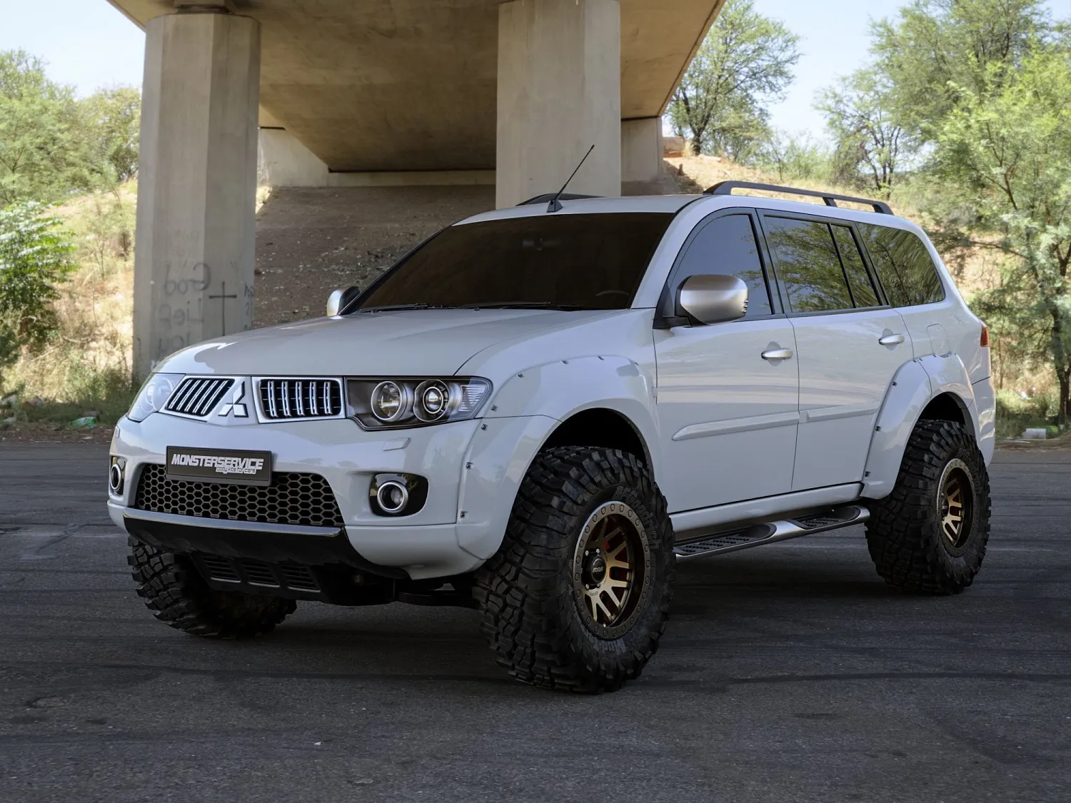 New! Fenders for MMC Pajero Sport 2
