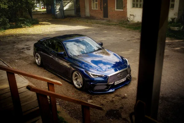 Front bumper vents Infiniti Q60 