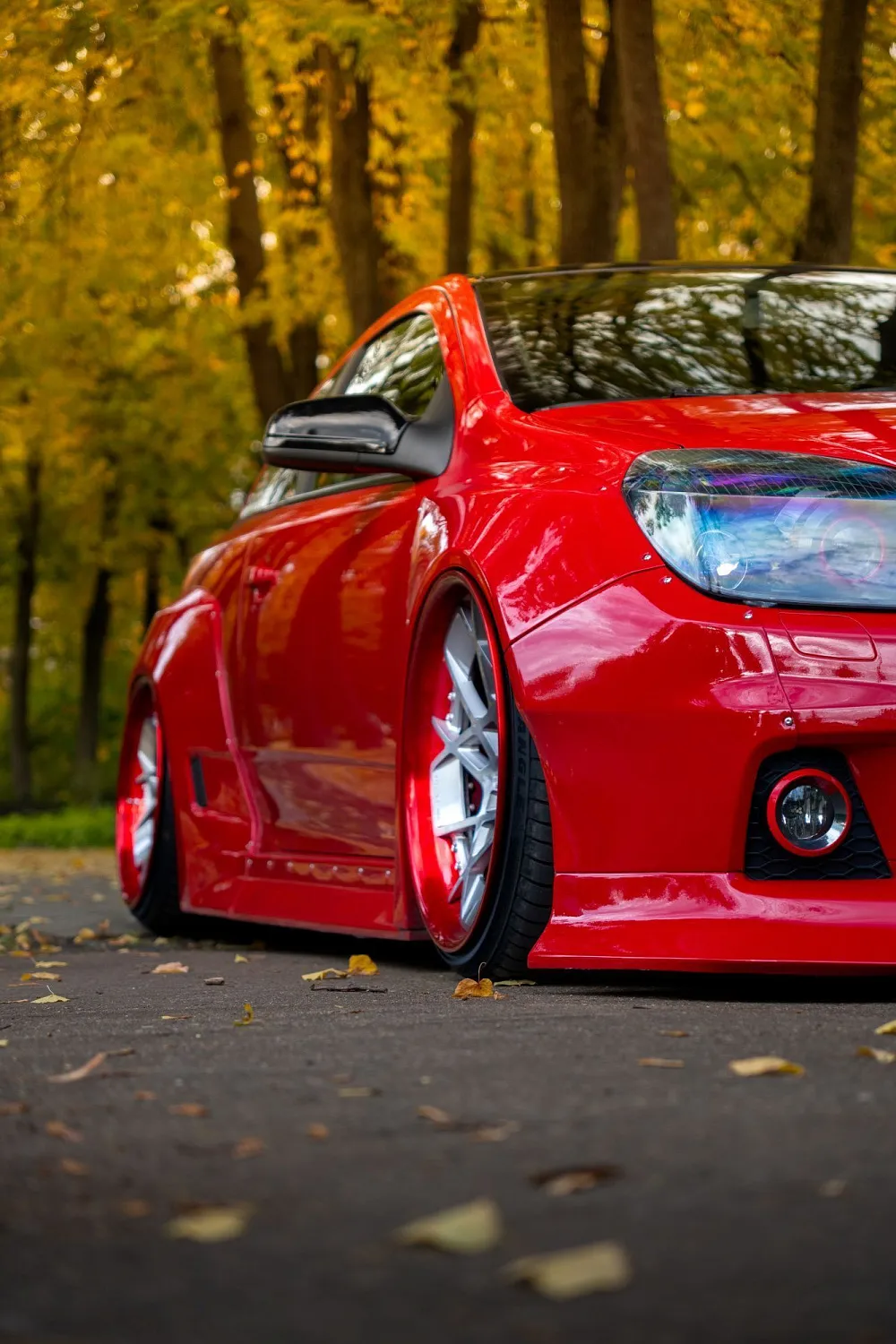 The first wide body Opel Astra!