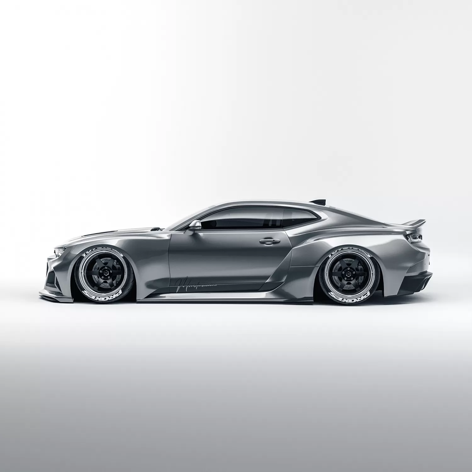 3D renders Camaro ZL-1