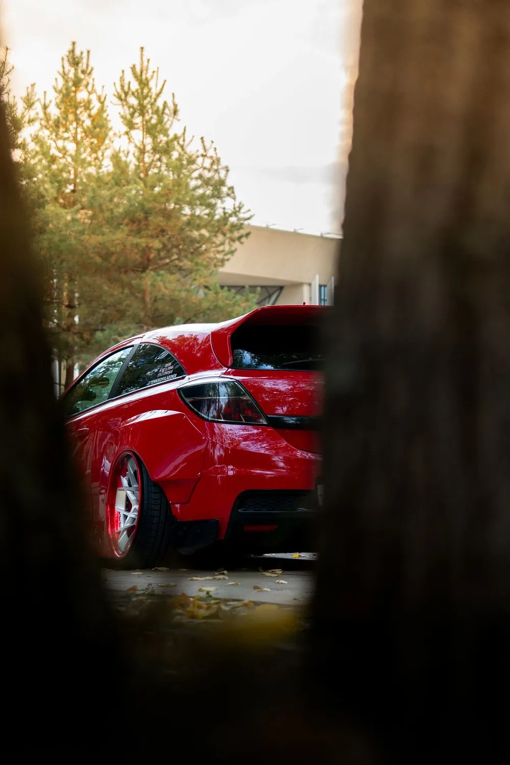 The first wide body Opel Astra!