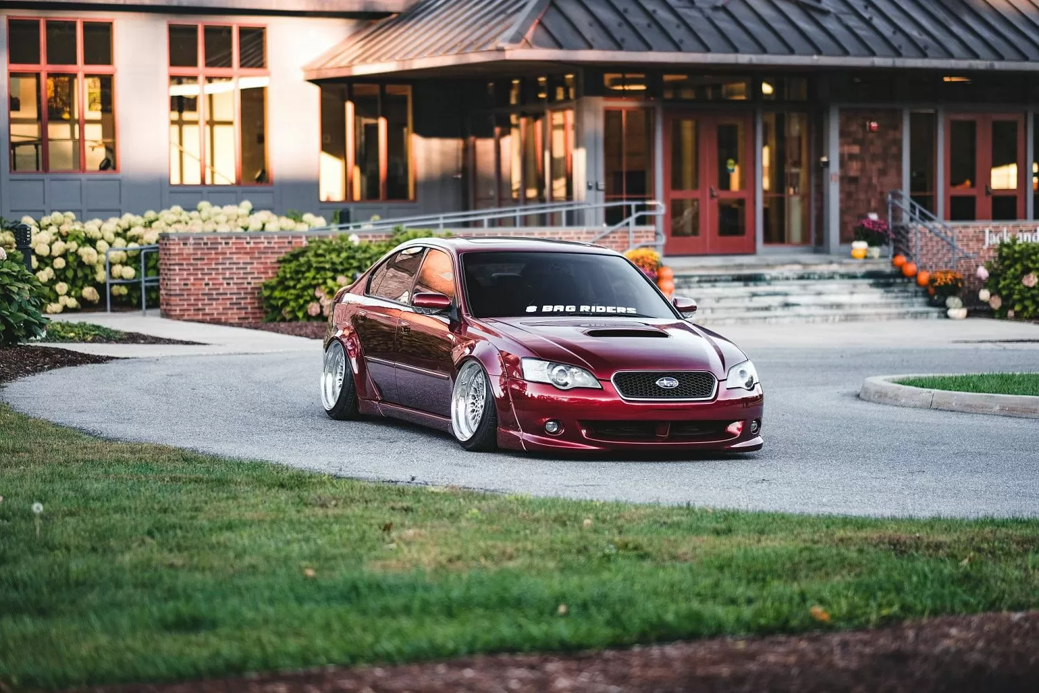 The cleanest Subaru Legacy BL of Bag Riders company from Williston USA.
