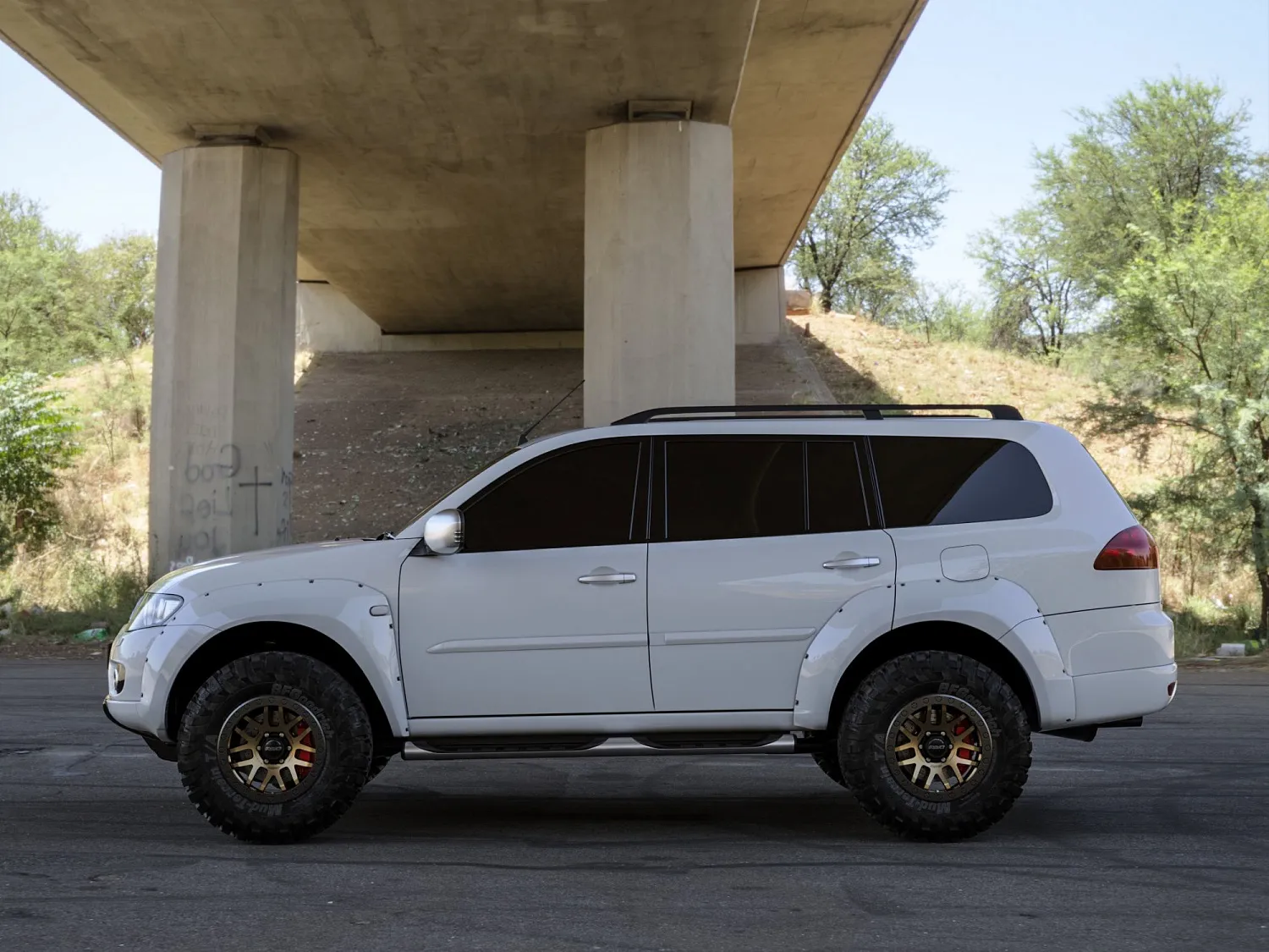 New! Fenders for MMC Pajero Sport 2