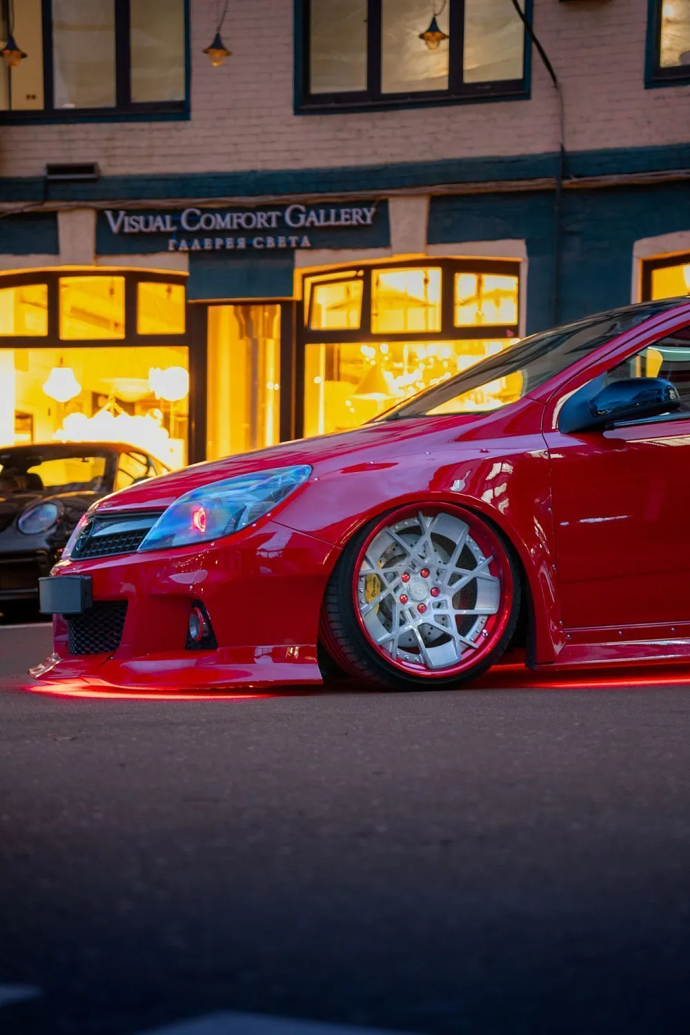 The first wide body Opel Astra!