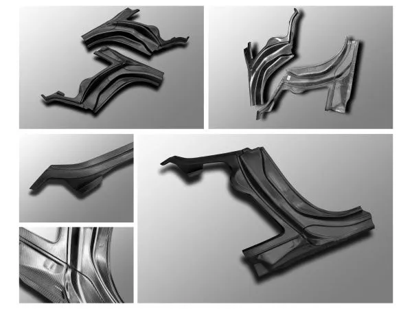 Rear quarter panel conversion kit from 370Z to Nissan RZ34