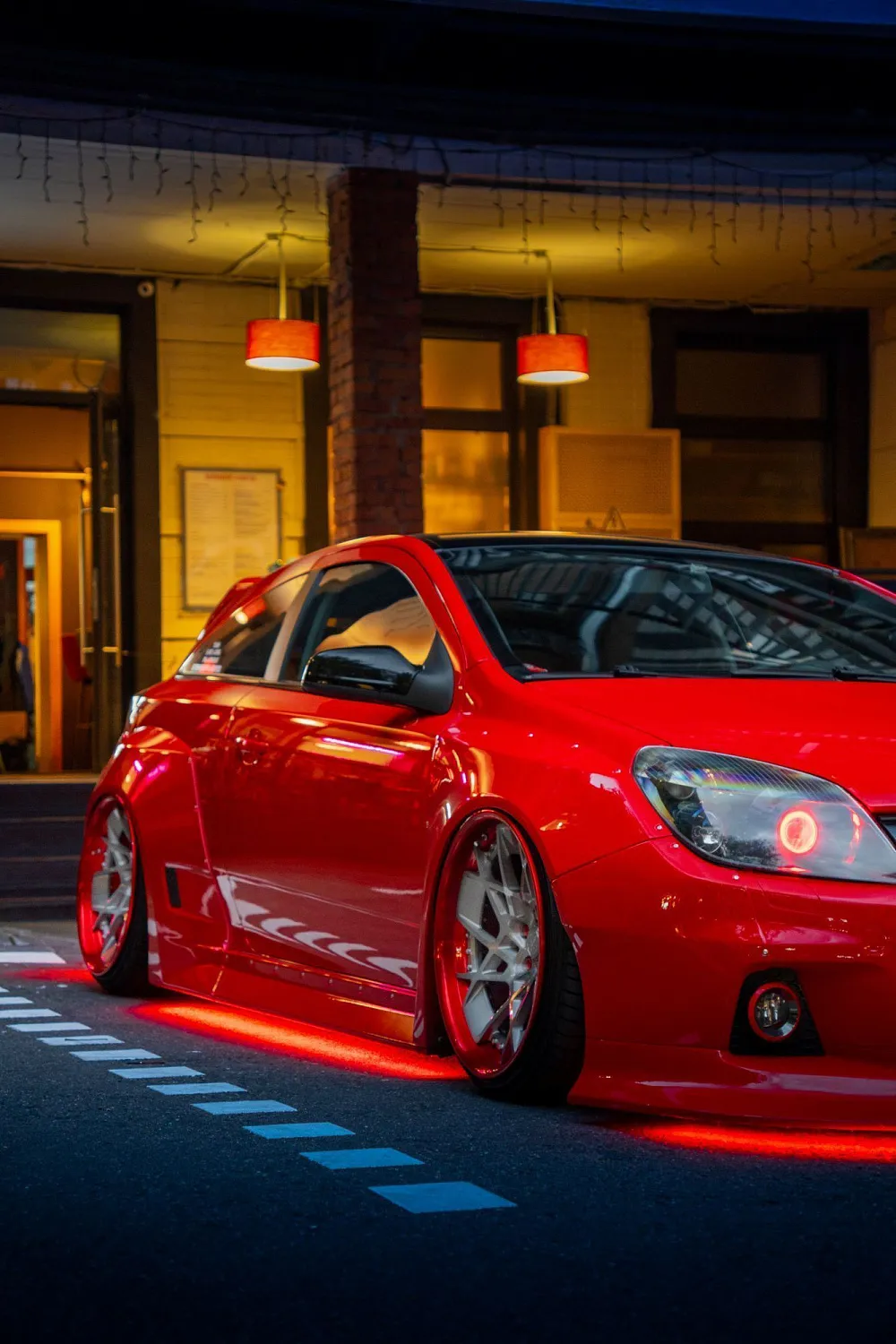 The first wide body Opel Astra!