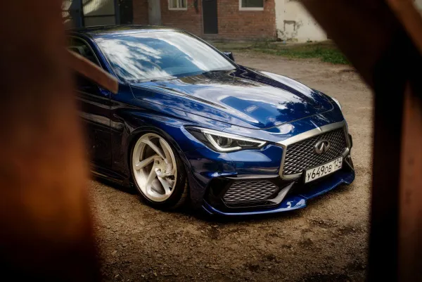 Front bumper vents Infiniti Q60 