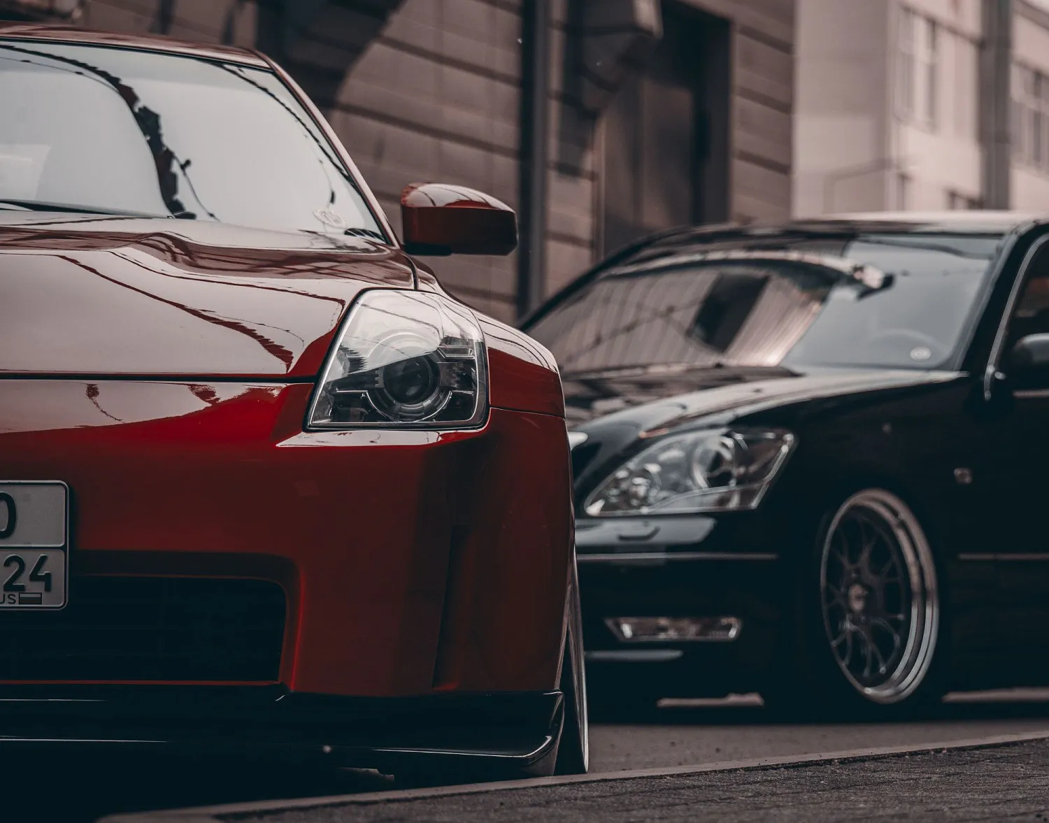 Our cars at the car show!