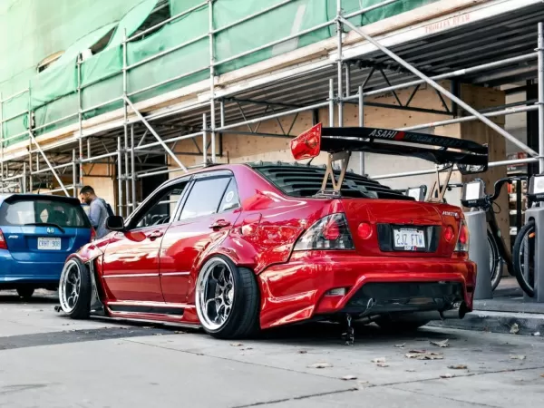 Rear window louvers Lexus IS 99-05