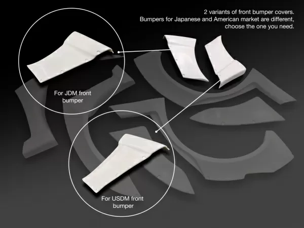 Wide body kit Subaru Legacy 03-09