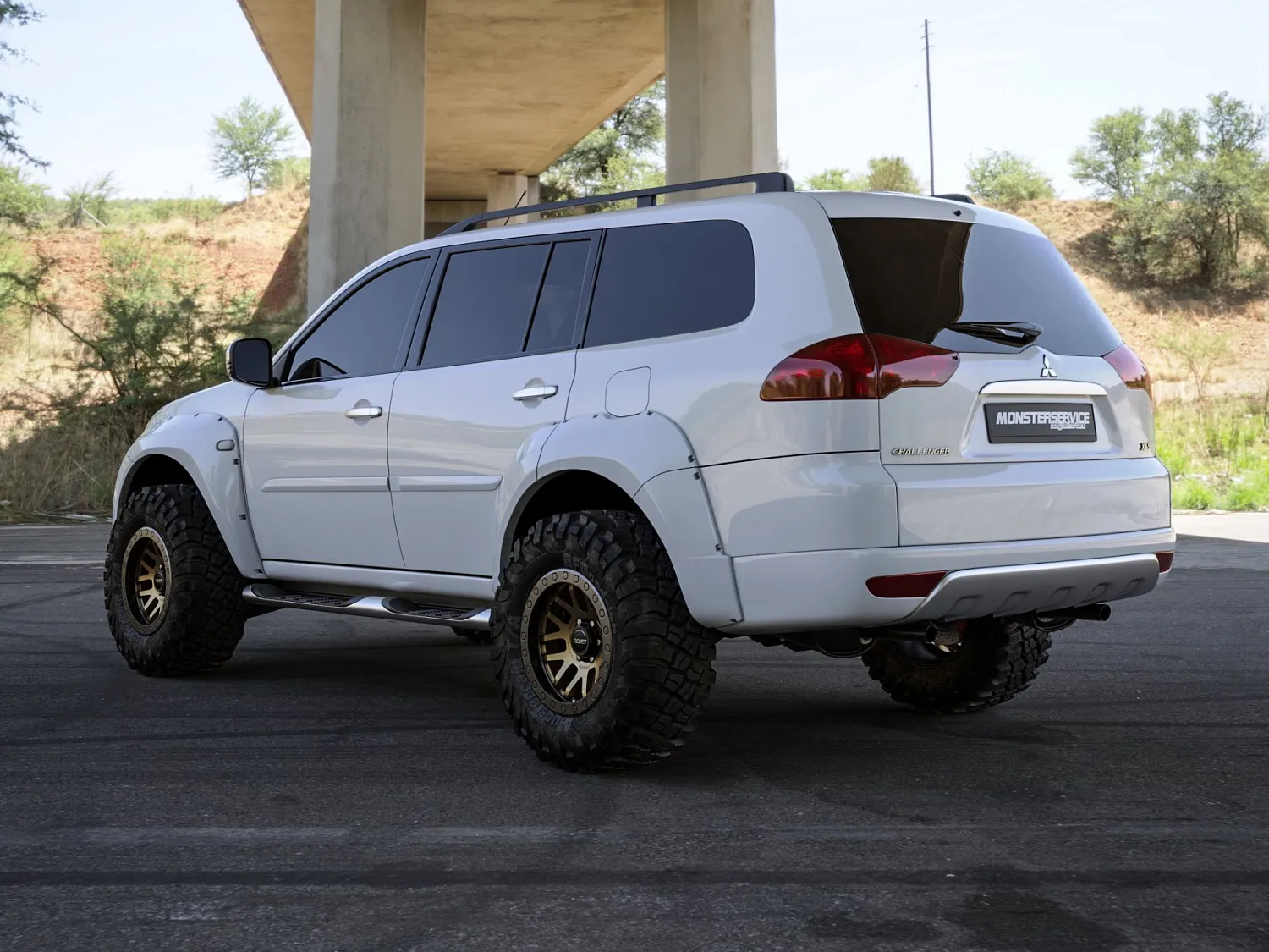New! Fenders for MMC Pajero Sport 2