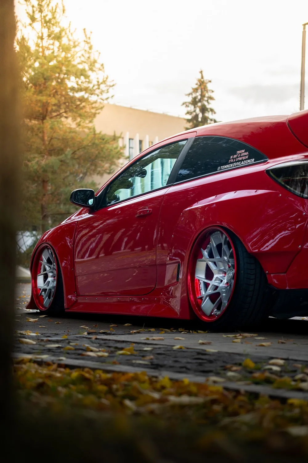 The first wide body Opel Astra!