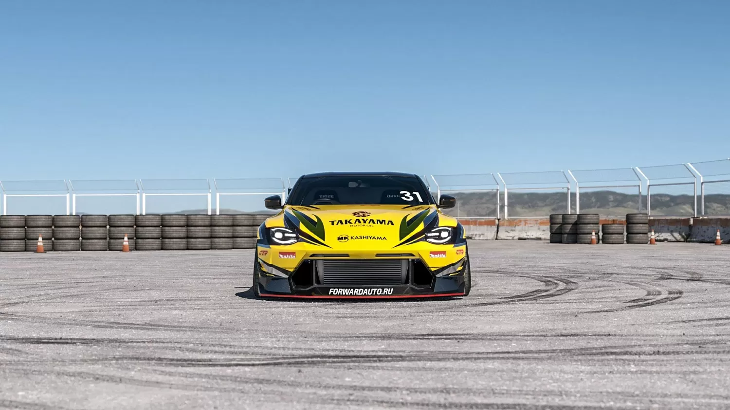 New renders RZ34 with livery