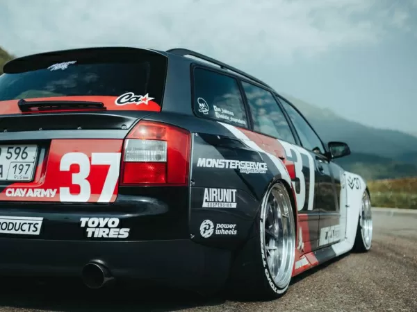 Spoiler for Audi A4 B6 Avant