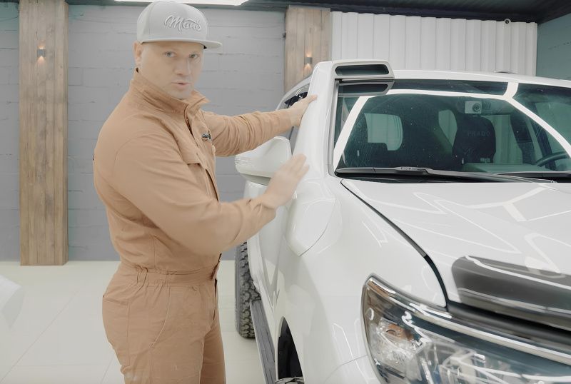 Video - Installation of the snorkel TLC Prado 150