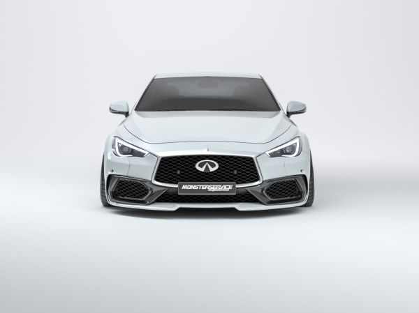 Front lip bumper Infiniti Q60
