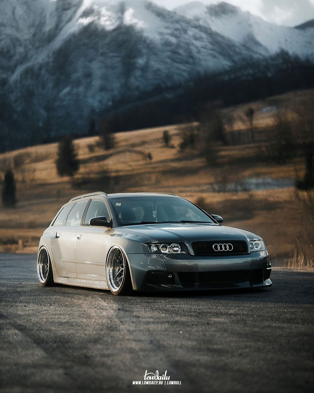 Awesome pictures of our Audi A4! Now without the livery!