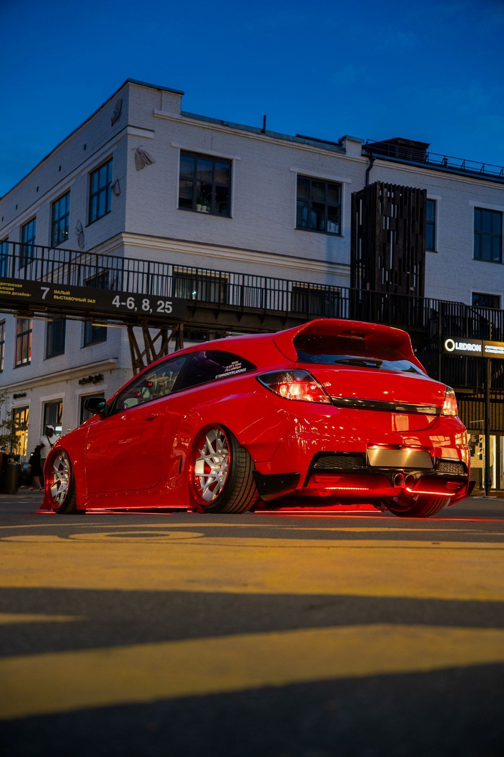 The first wide body Opel Astra!