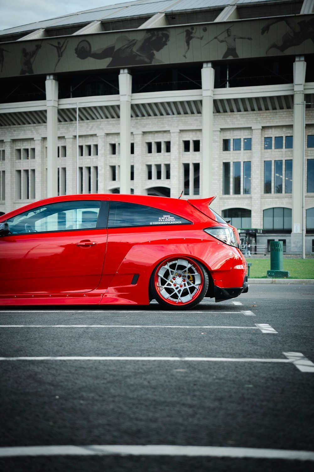 The first wide body Opel Astra!