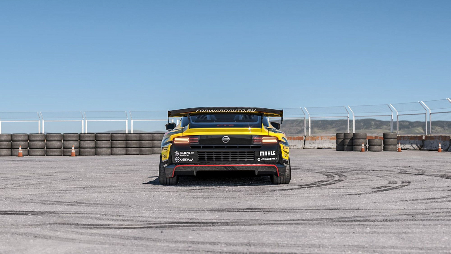 New renders RZ34 with livery