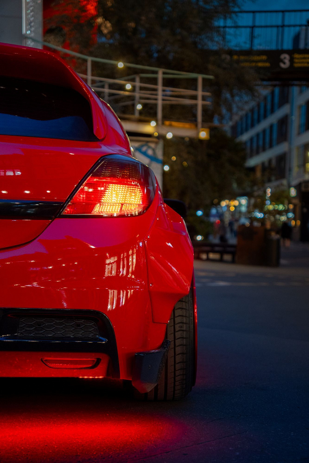 The first wide body Opel Astra!